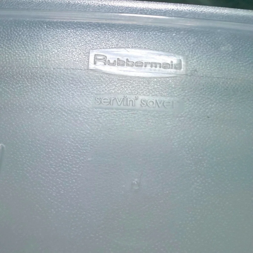 Rubbermaid TakeAlongs Replacement Lid White Rectangle 4 Cup 950ml Container Lid